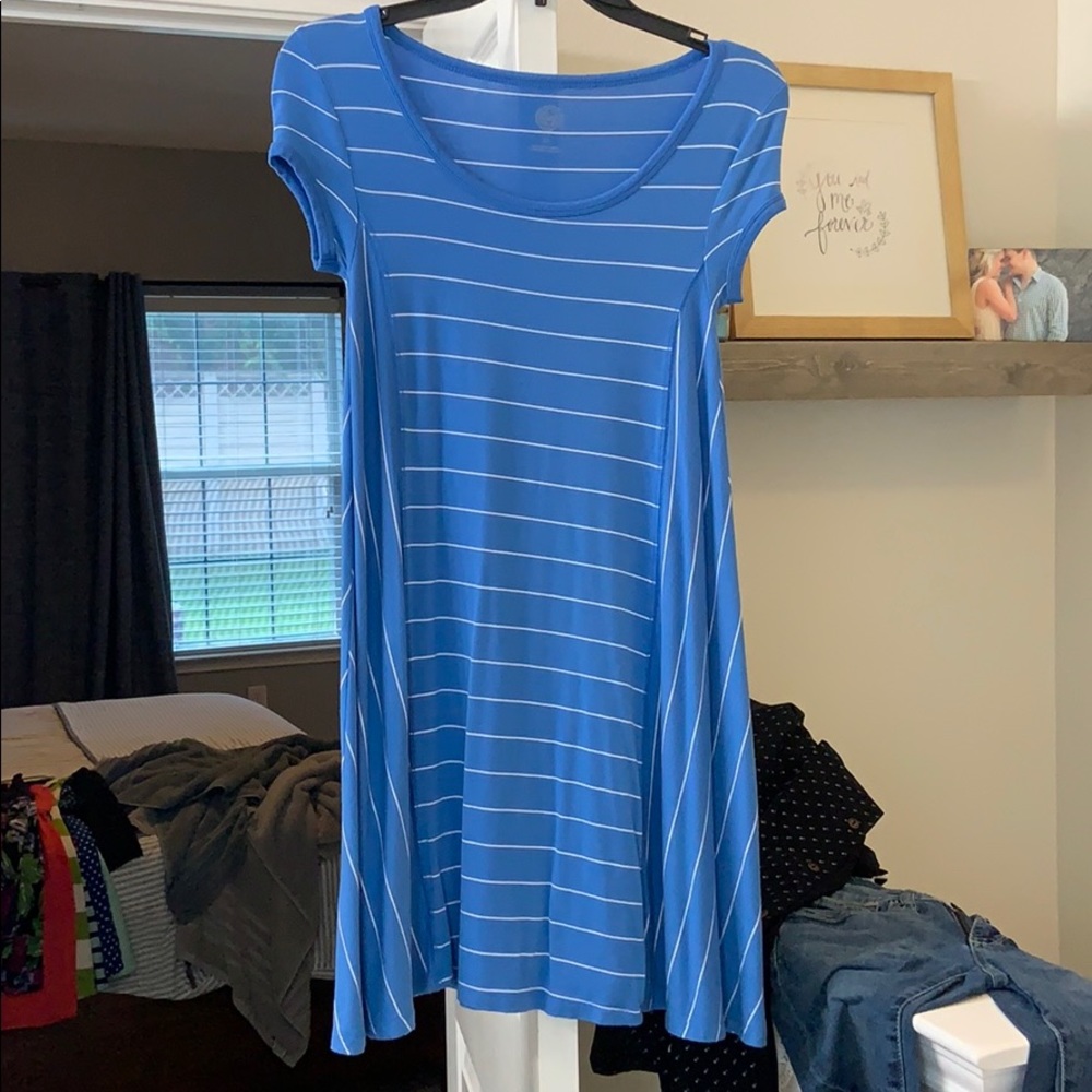 Blue dress